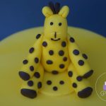 Gâteau Girafe - Girafe cake modelage
