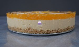 Cheesecake mangue sans cuisson
