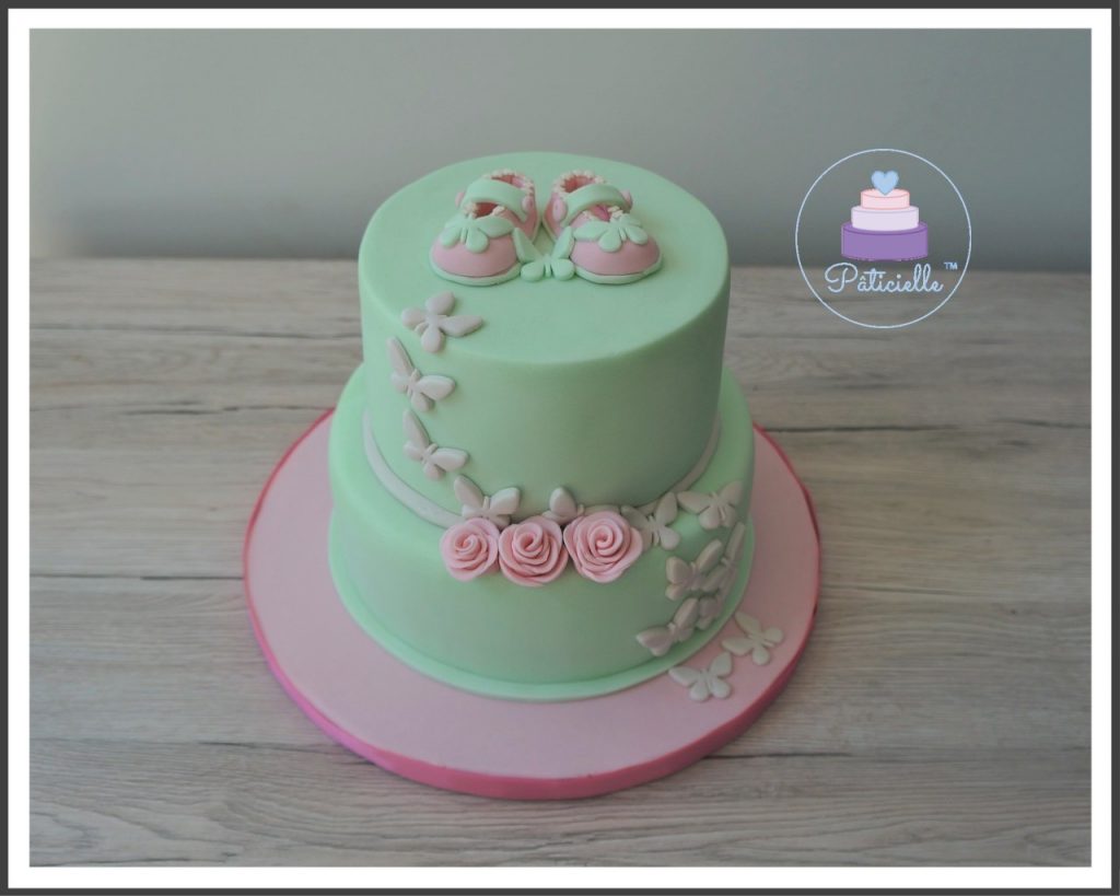 Élégant Wedding Cake – Le Gâteau Vert D’eau – Cake Entrepreneur
